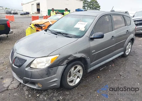 2005 Pontiac Vibe from USA, damaged, VIN 5Y2SL63825Z452653